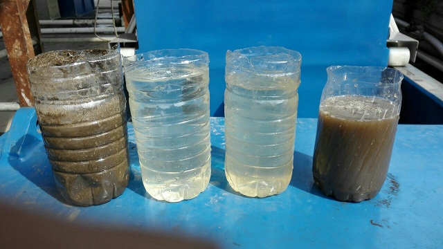 洗塑污水处理设备效果图